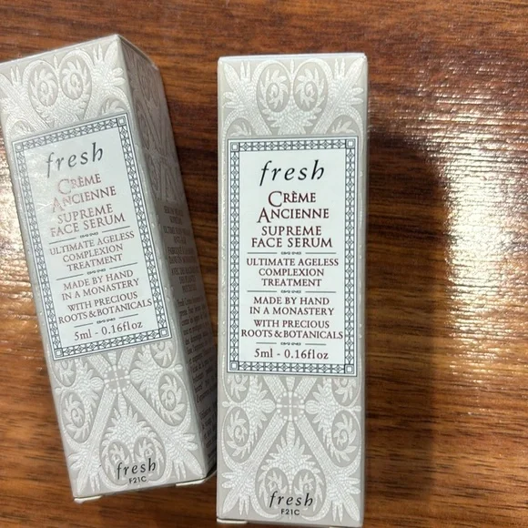 2-pc bundle Fresh Crème Ancienne Supreme Face Serum 5ml/0.16oz - Picture 3 of 4